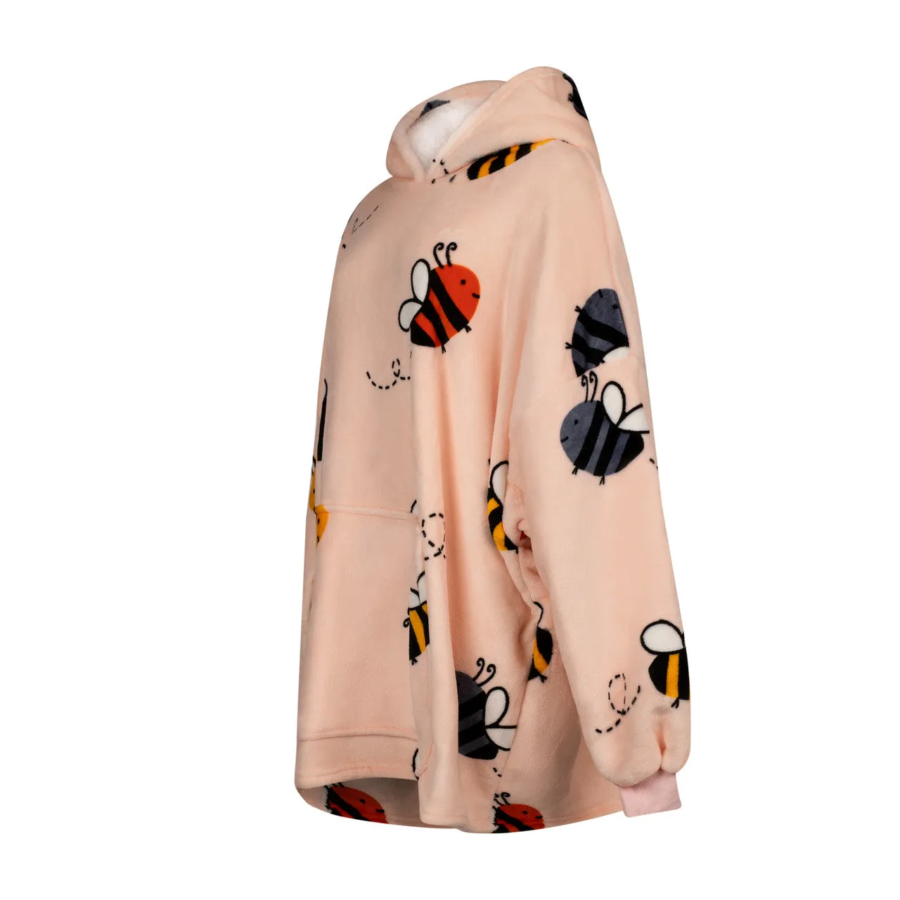 Bumble Bees Oversized Blanket Hoodie