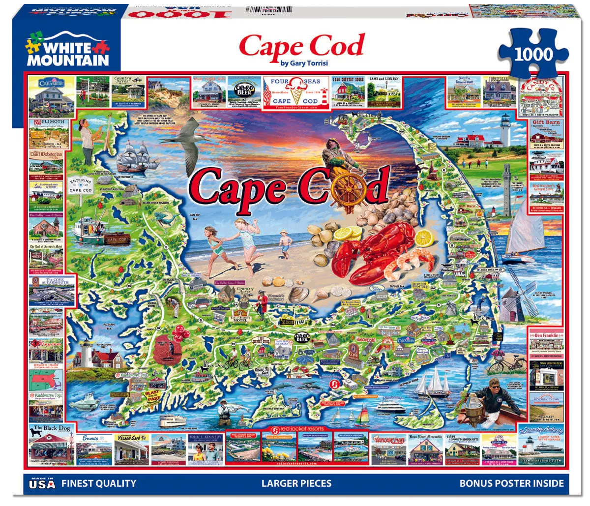 Cape Cod (969pz) - 1000 Piece Jigsaw Puzzle