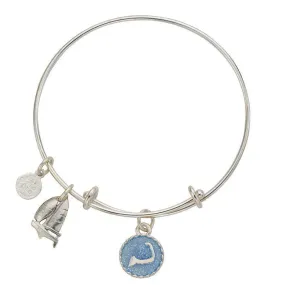 Cape Cod Sailboat Bangle Bracelet