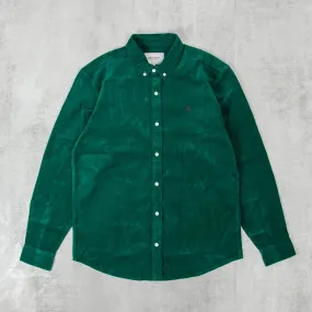 Carhartt WIP Madison Fine Cord L/S Shirt - Chervil