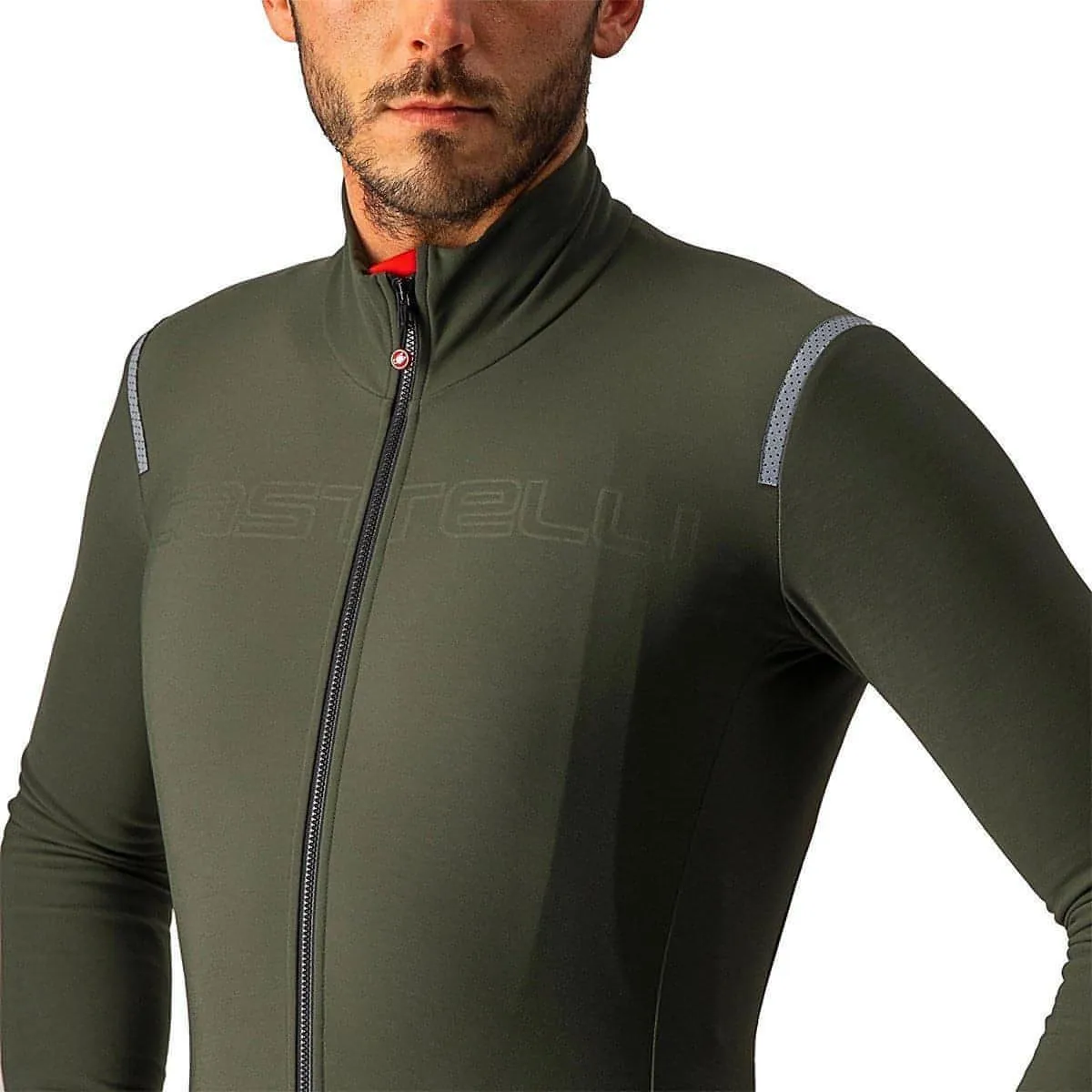 Castelli Tutto Nano RoS Long Sleeve Mens Cycling Jersey - Green