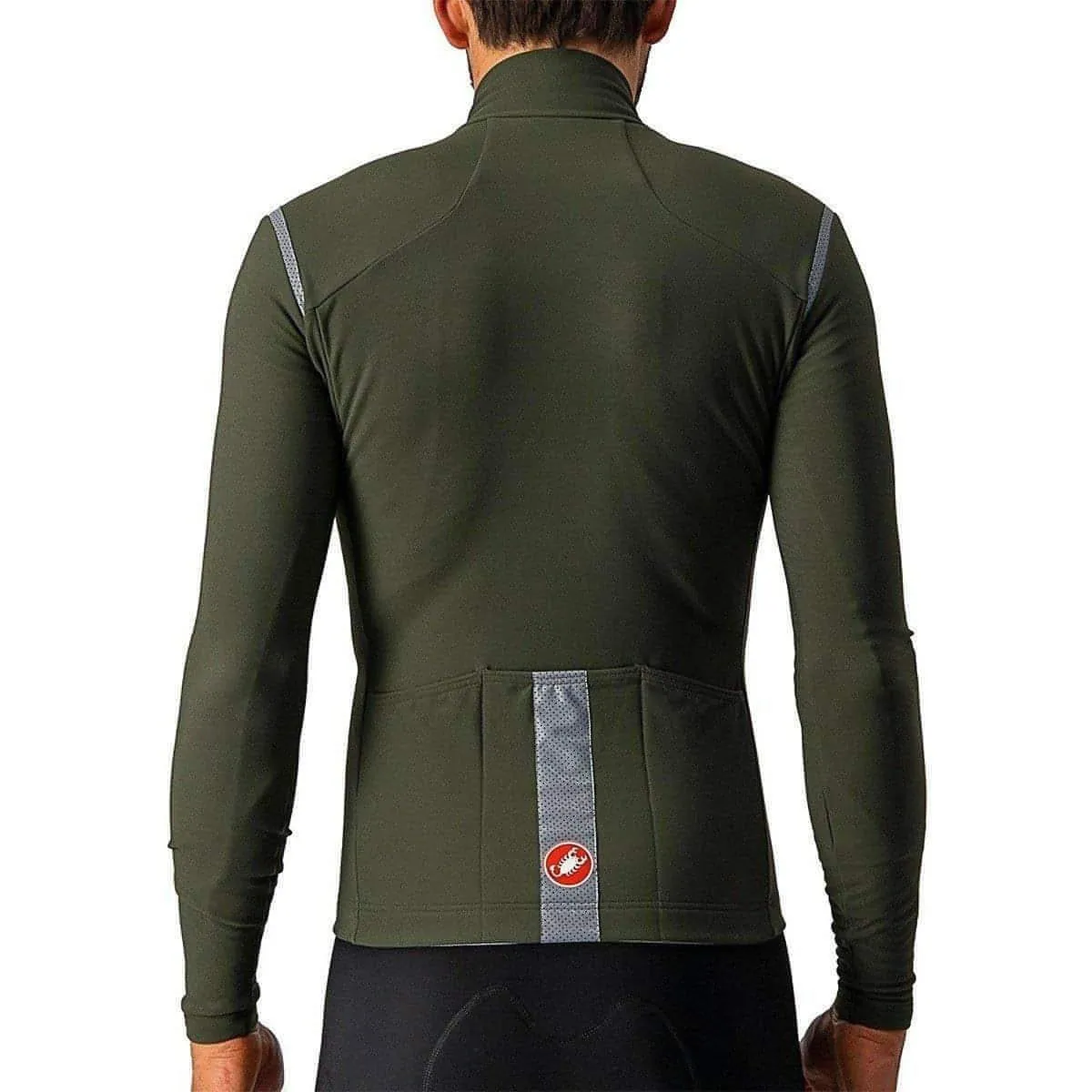 Castelli Tutto Nano RoS Long Sleeve Mens Cycling Jersey - Green