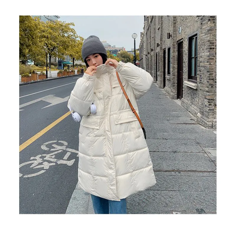 Casual Slimming Puffer Jacket