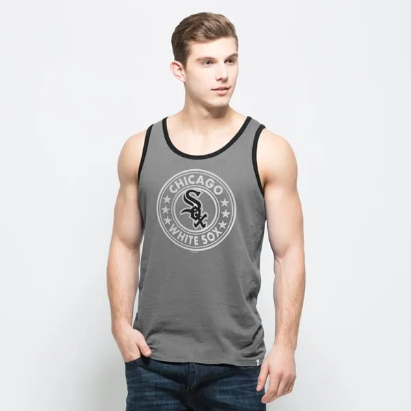 Chicago White Sox 47 Brand Grey All Pro Sleeveless Cotton Tank Top T-Shirt