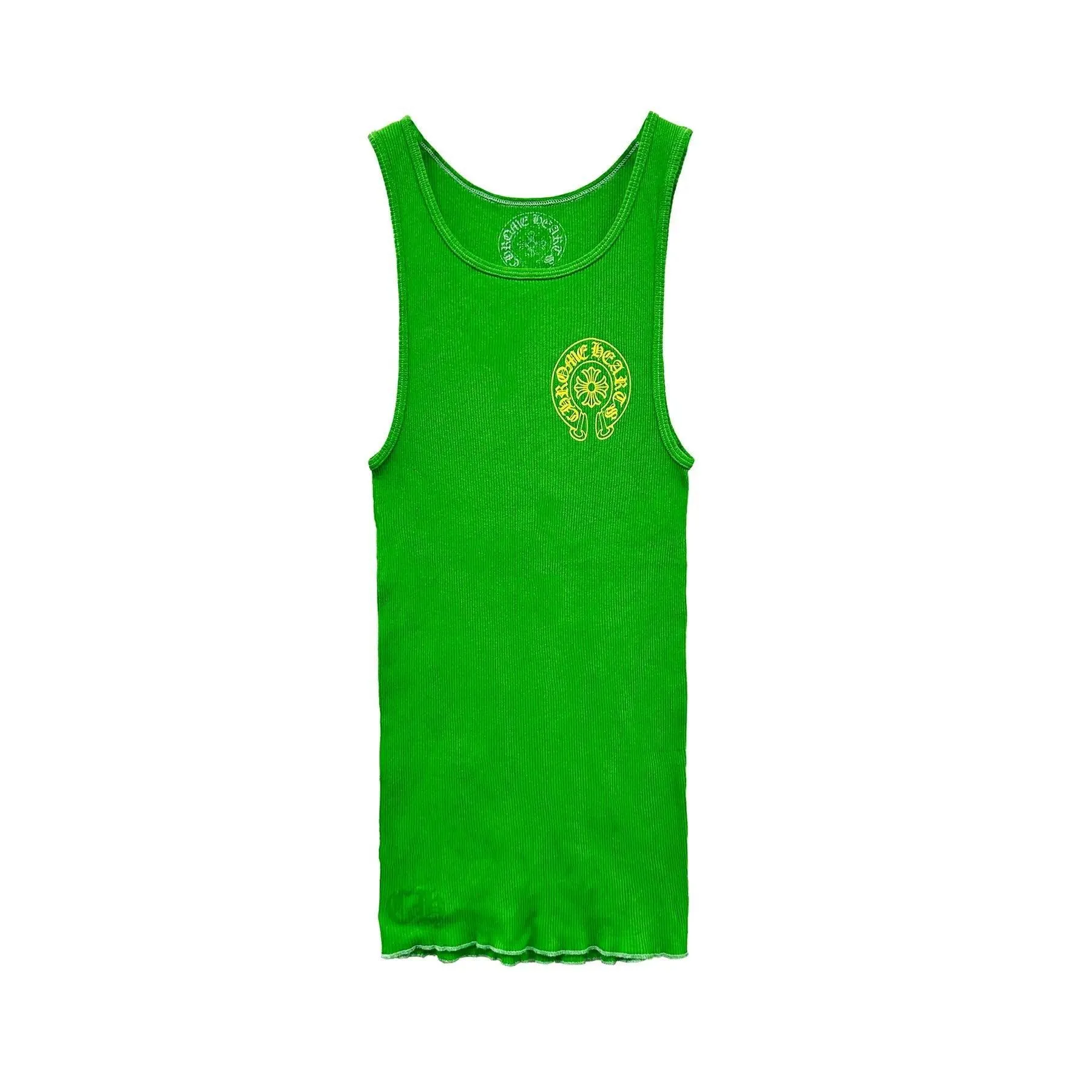 Chrome Hearts Horsehoe Tank Top Green