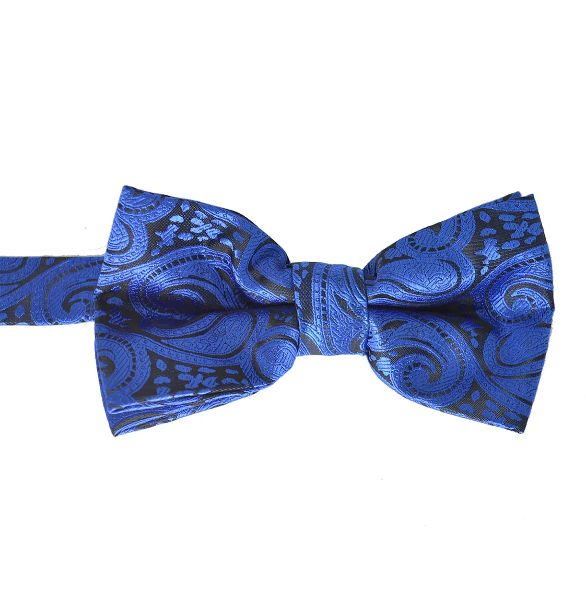 Classic Royal Blue Paisley Tuxedo Vest Set