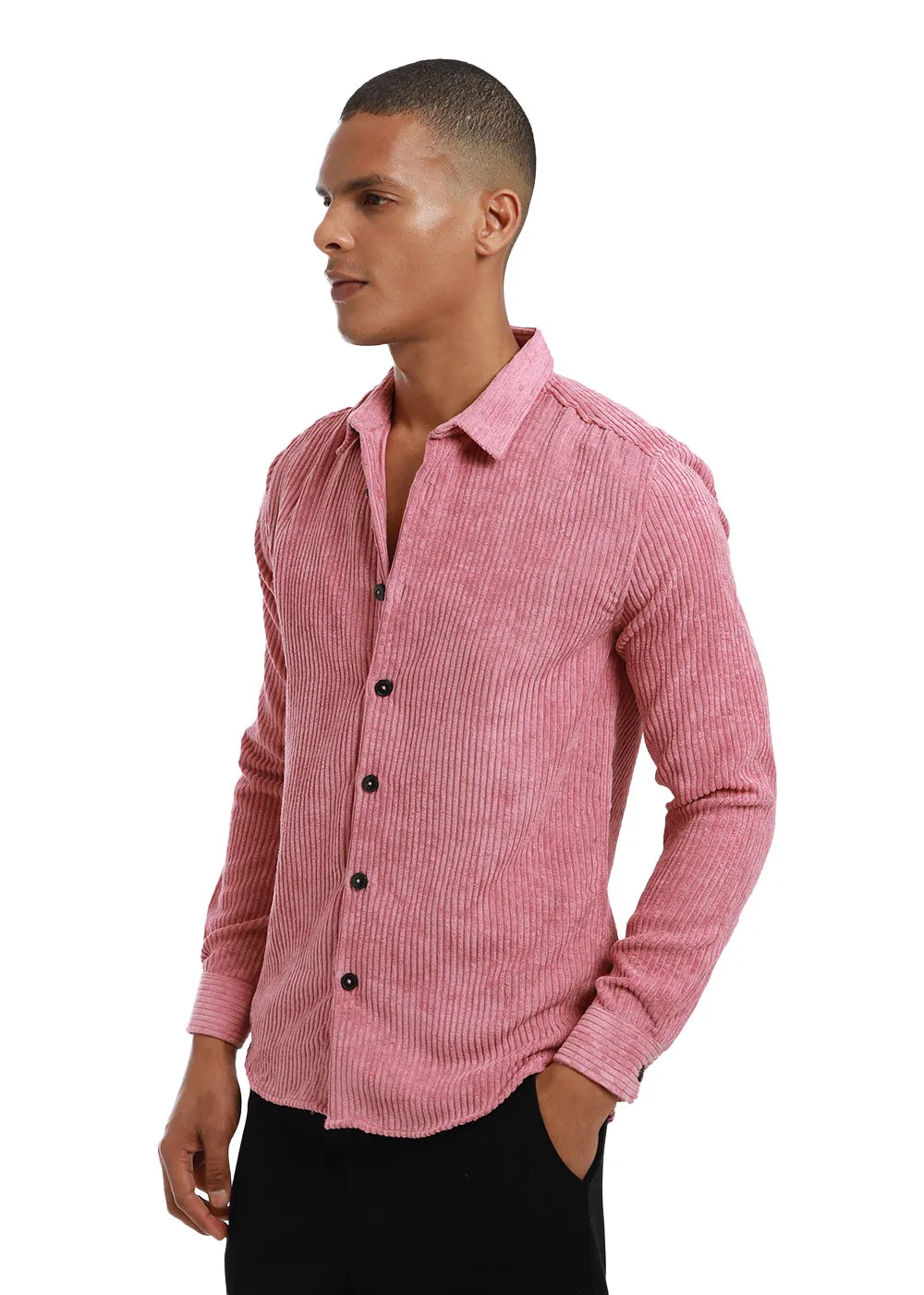 Confetti Pink Corduroy Shirt