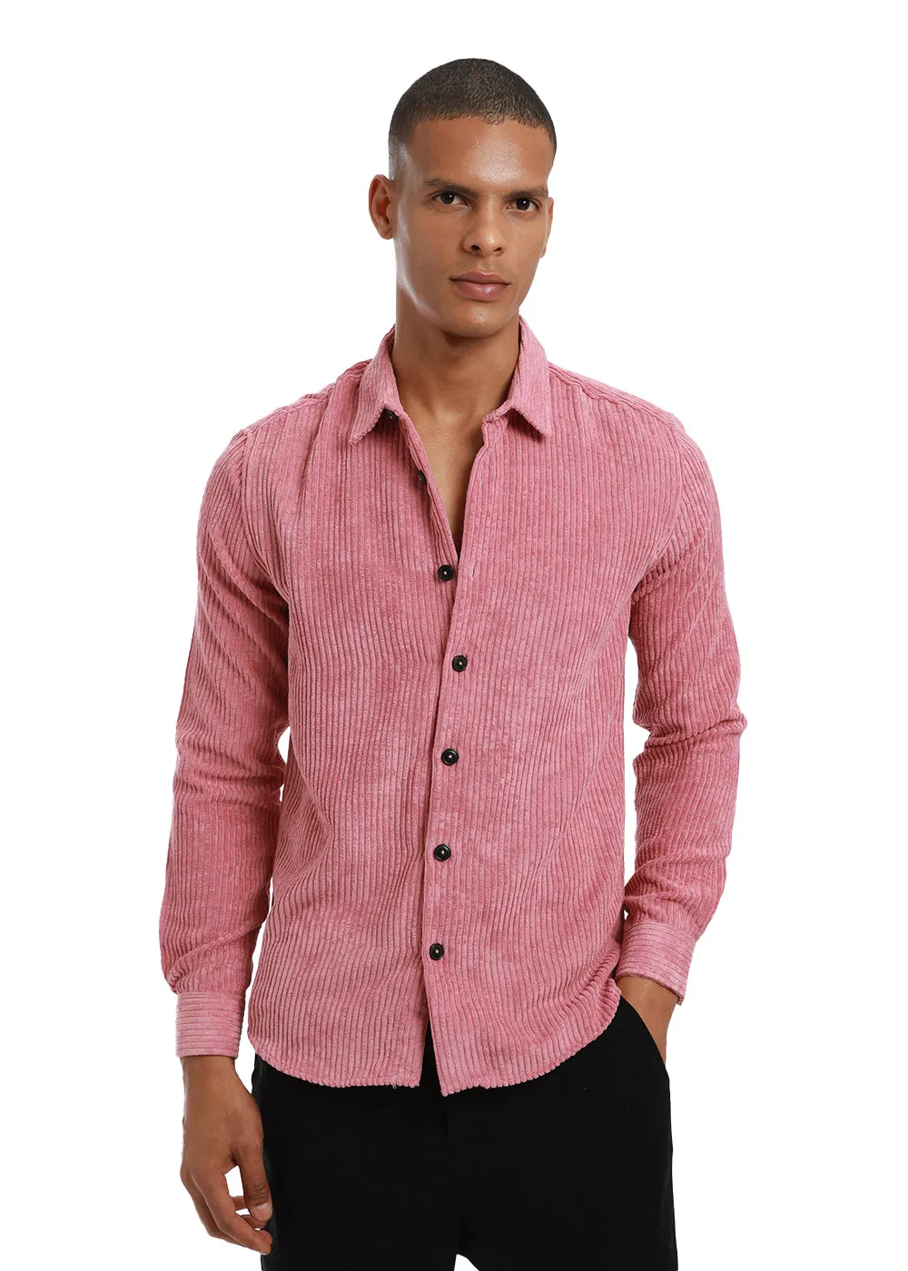 Confetti Pink Corduroy Shirt