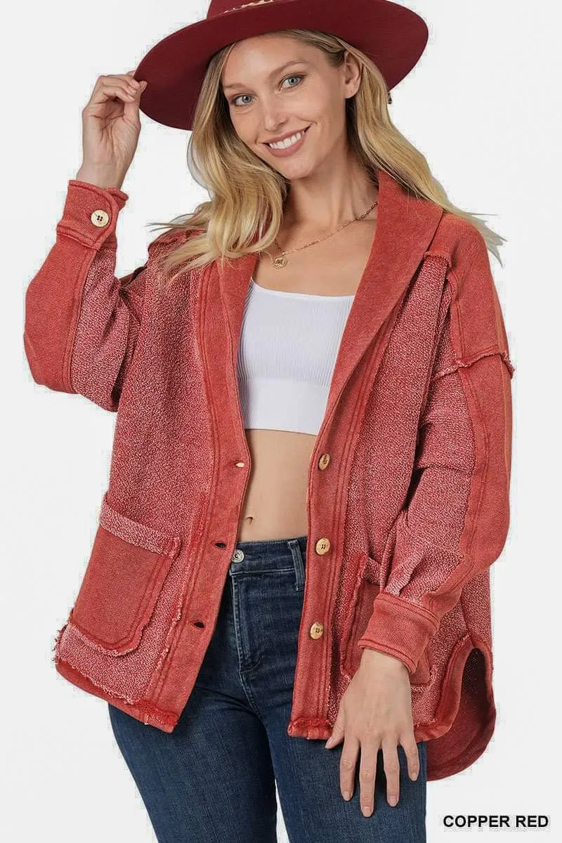 Copper Red Vintage Jacket