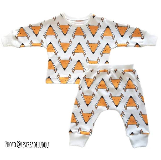 CORDOBA Jogging or pyjama set - Baby Boy & Girl 1M/4Y- Paper Sewing Pattern