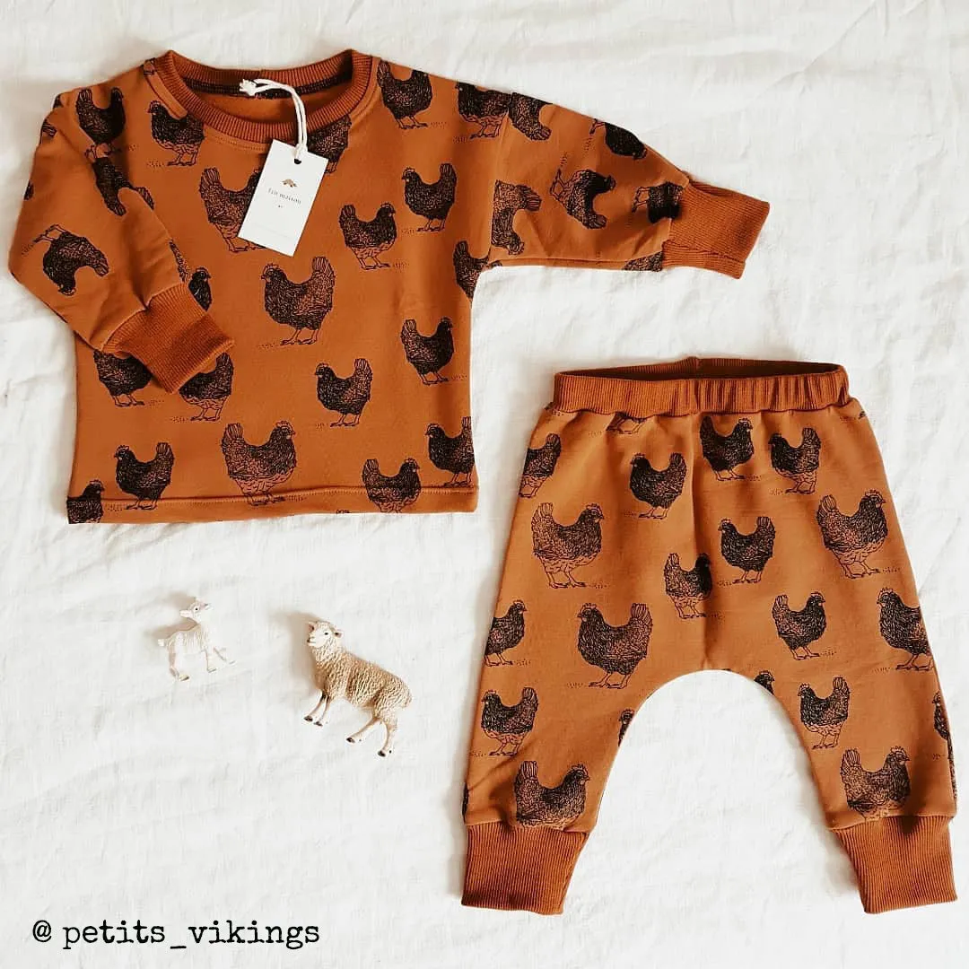 CORDOBA Jogging or pyjama set - Baby Boy & Girl 1M/4Y- Paper Sewing Pattern