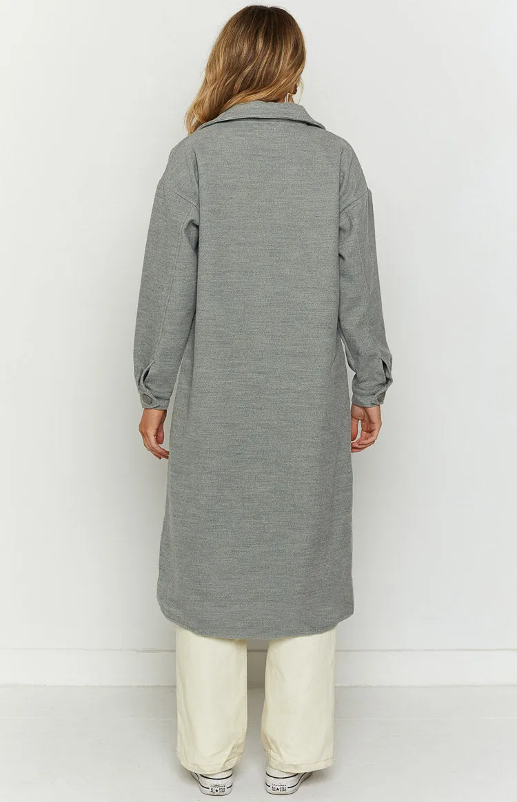 Cullen Grey Longline Shacket