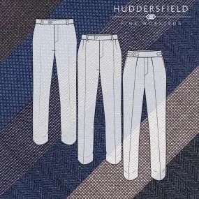 Custom Trousers Huddersfield Textured 4-Season Wools