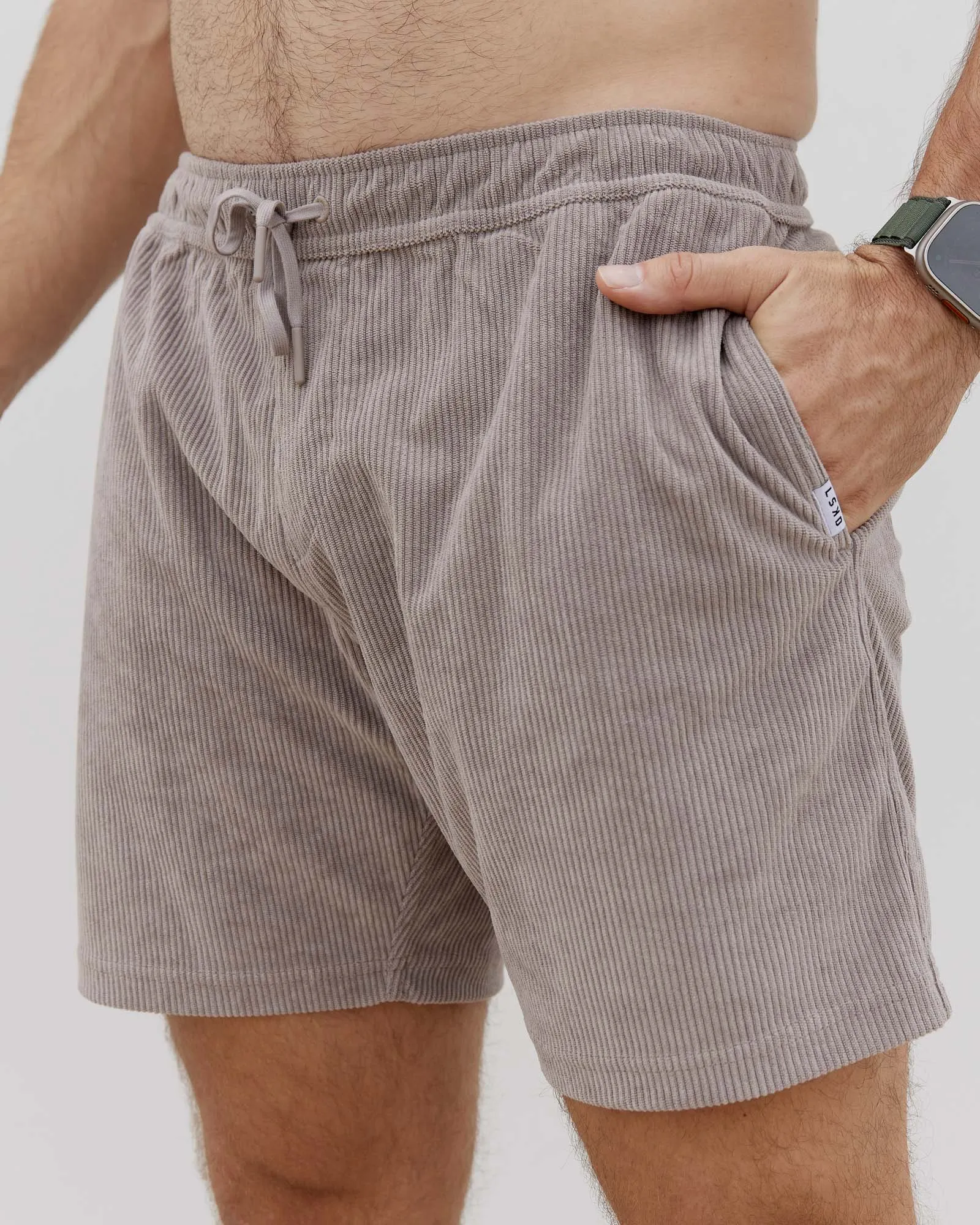 Daily 7" Cord Shorts - Cinder