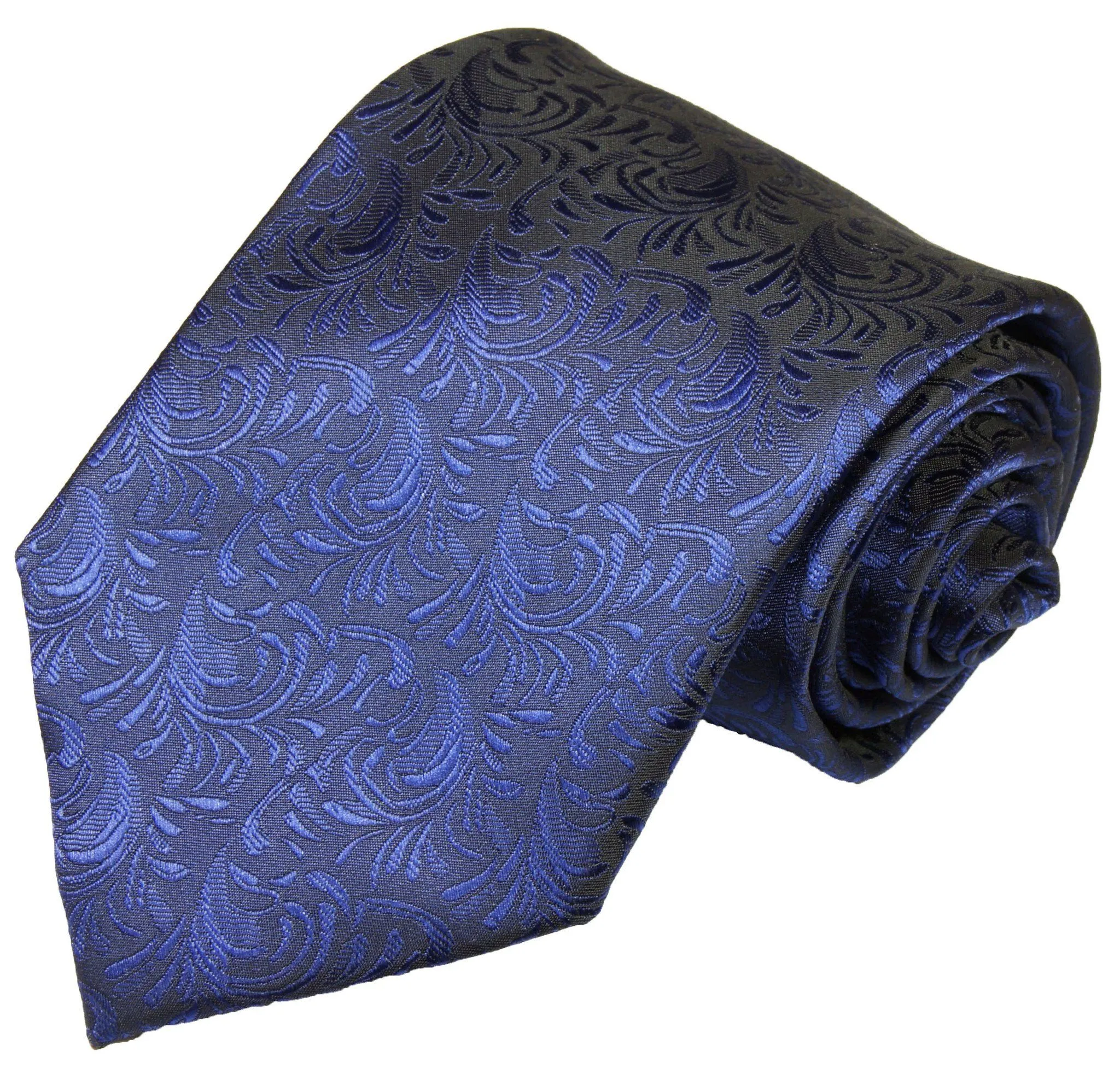 Deep Ultramarine Paisley Tuxedo Vest Set