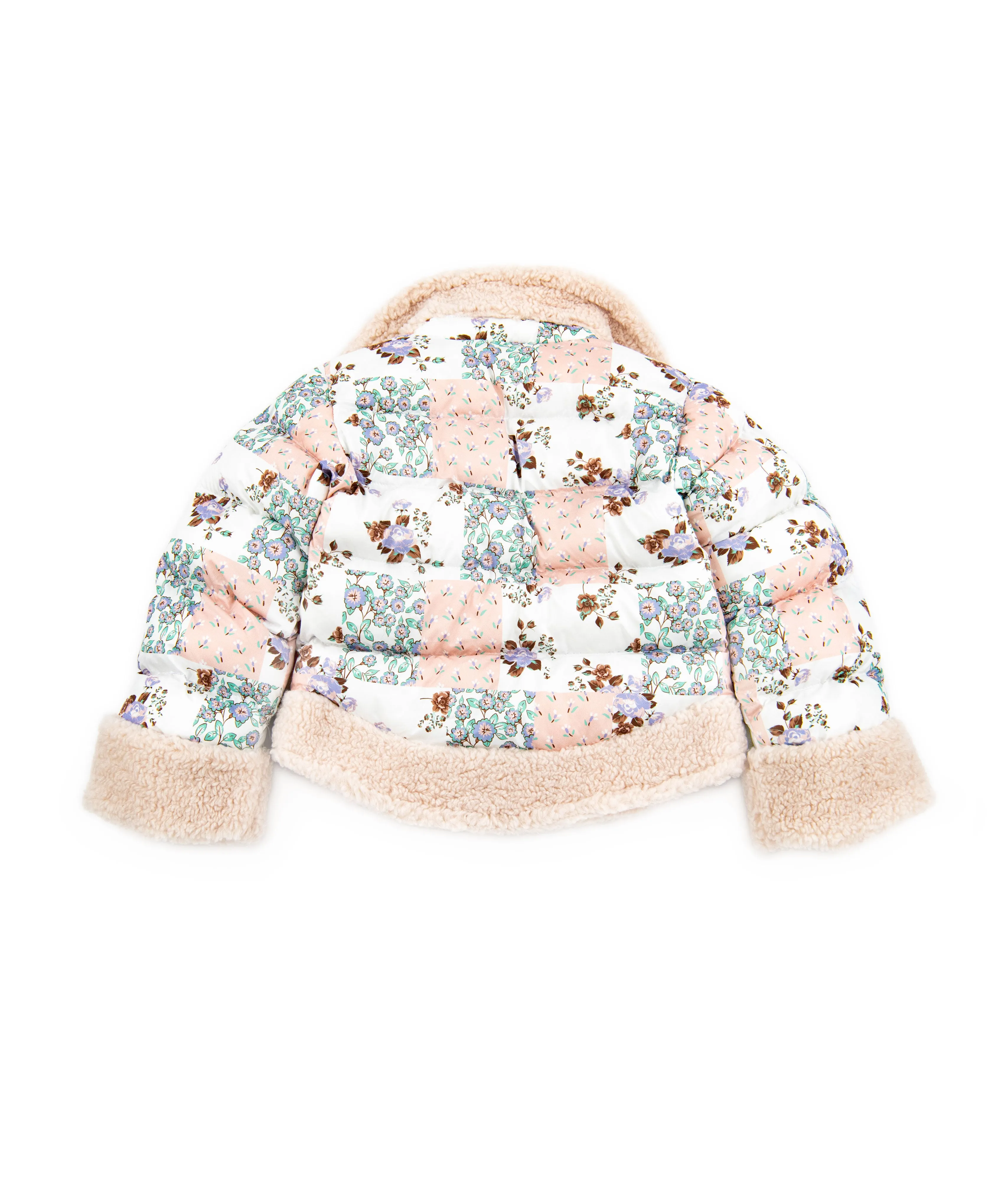 Design History Girls Little Sweet Peach Puffer Jacket