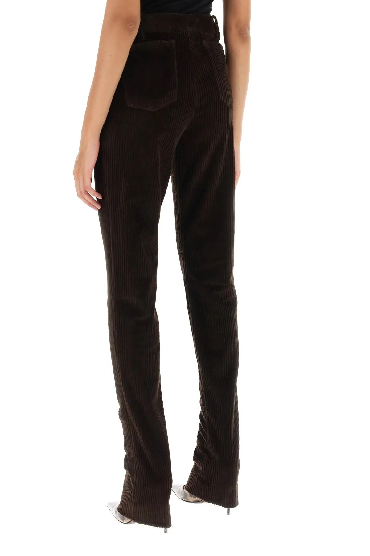 Dolce & Gabbana Bell-Bottom Corduroy Pants