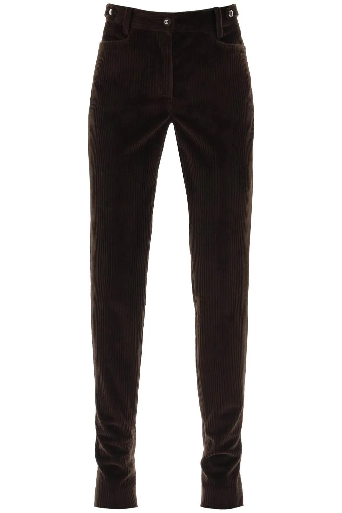 Dolce & Gabbana Bell-Bottom Corduroy Pants