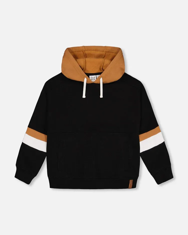 DPD Hockey Fleece Hoodie with Quilted Pocket