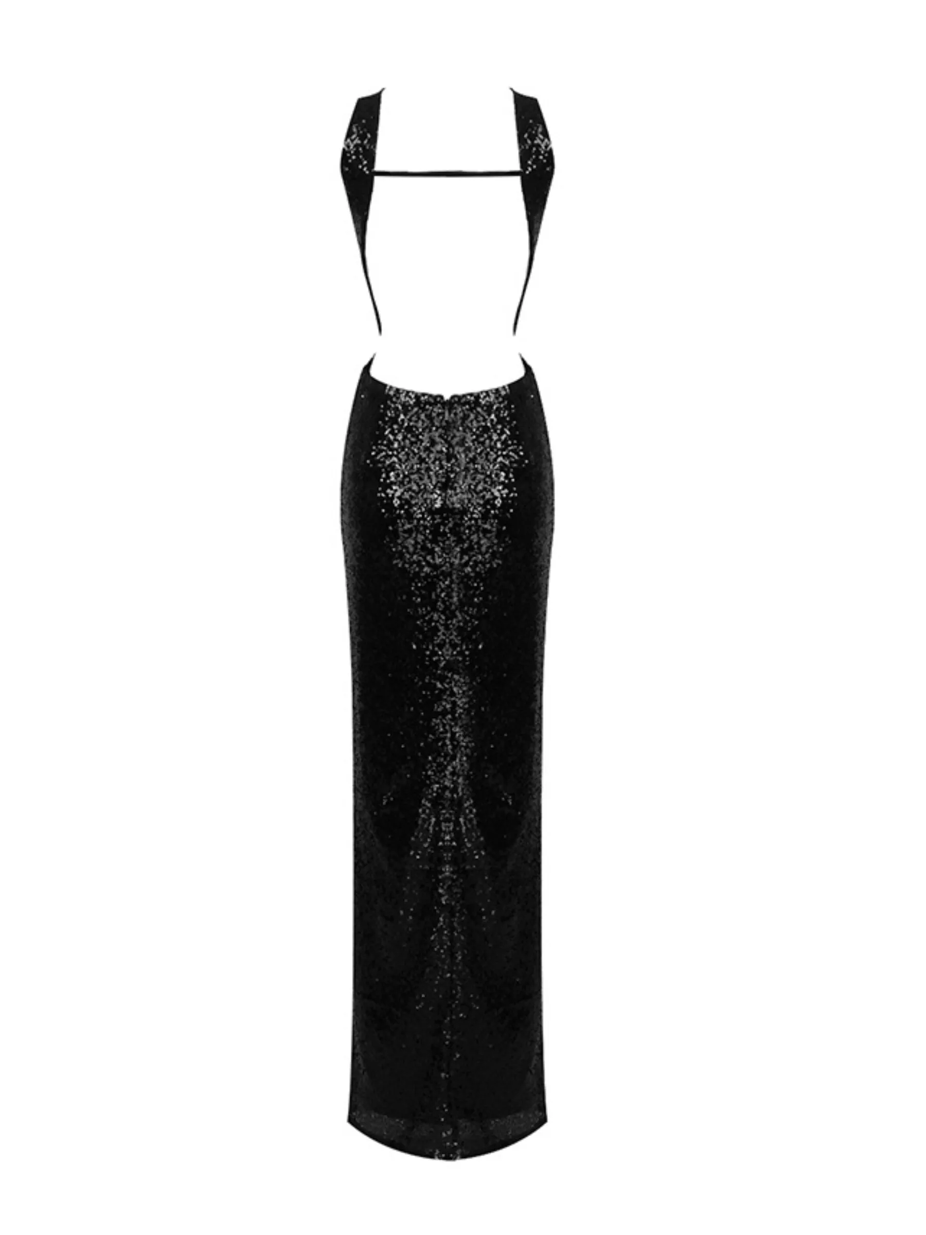 Elysia Sequin Maxi Dress