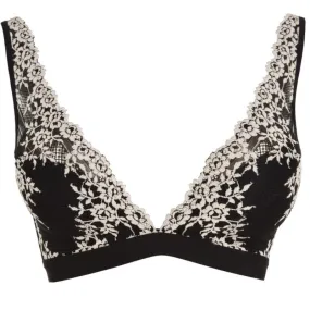 Embrace Lace Soft Cup Bra Black - Wacoal