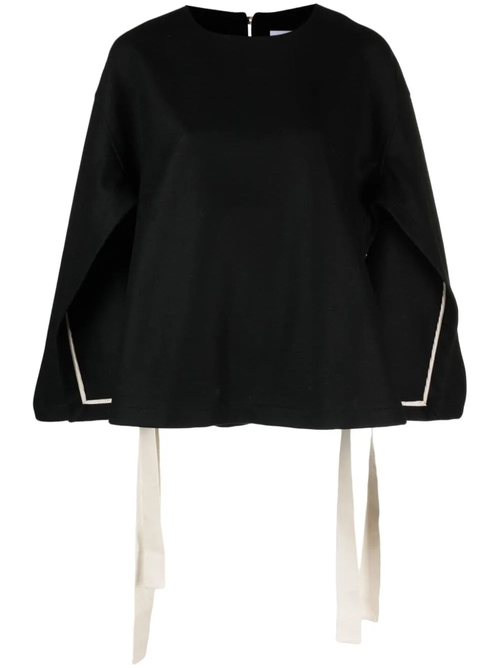 Erika Cavallini Semi-Couture Top Black