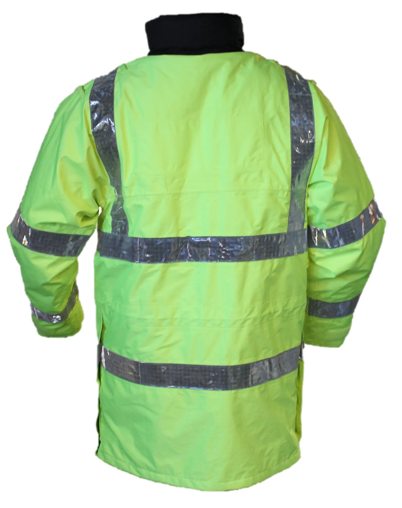 Ex Police Hi Vis Jacket Waterproof Rain Coat Security Dog Handler HVPC03A