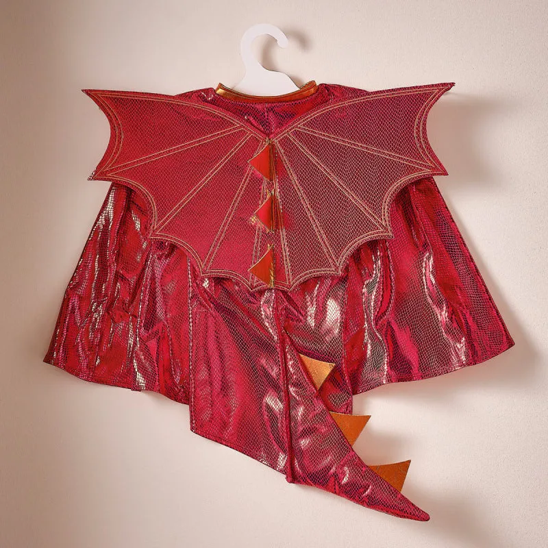 Fancy Dress Dragon Red Cape