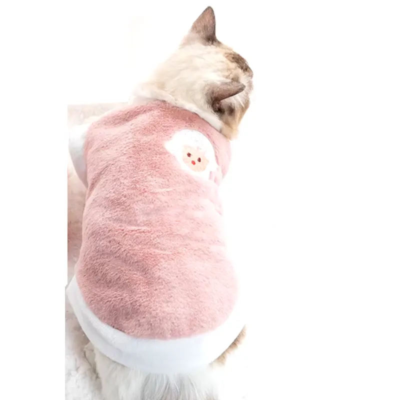 Faux Fur Pullover Vest - cats or small dogs