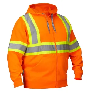 FORCEFIELD - Orange Hi Vis Safety Hoodie