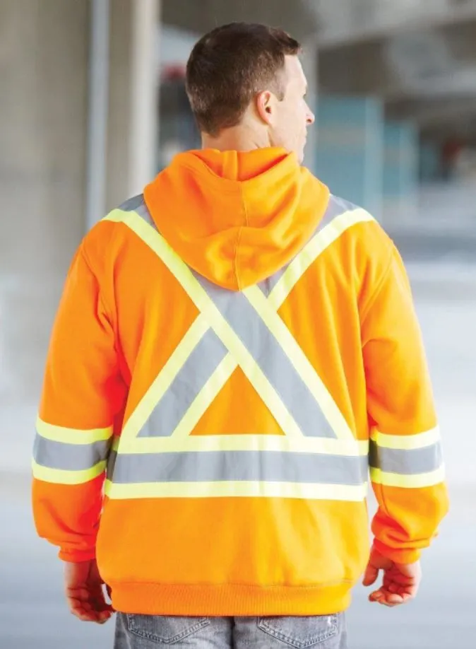 FORCEFIELD - Orange Hi Vis Safety Hoodie