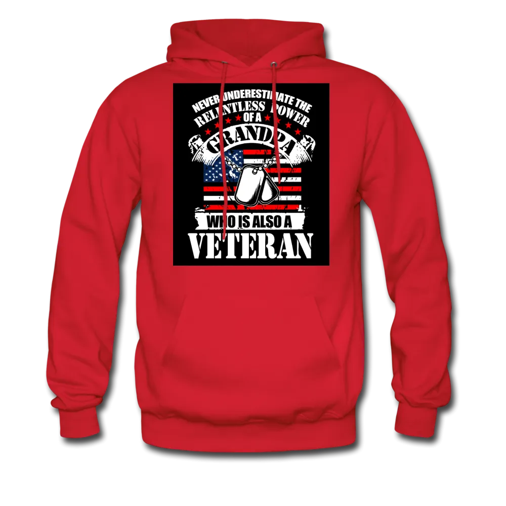 Grandpa Veteran Men's Hoodie