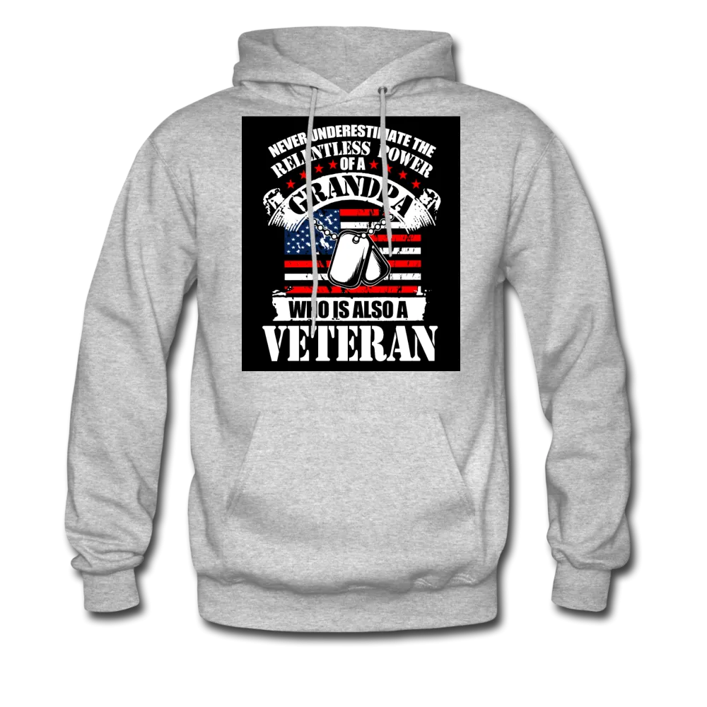 Grandpa Veteran Men's Hoodie