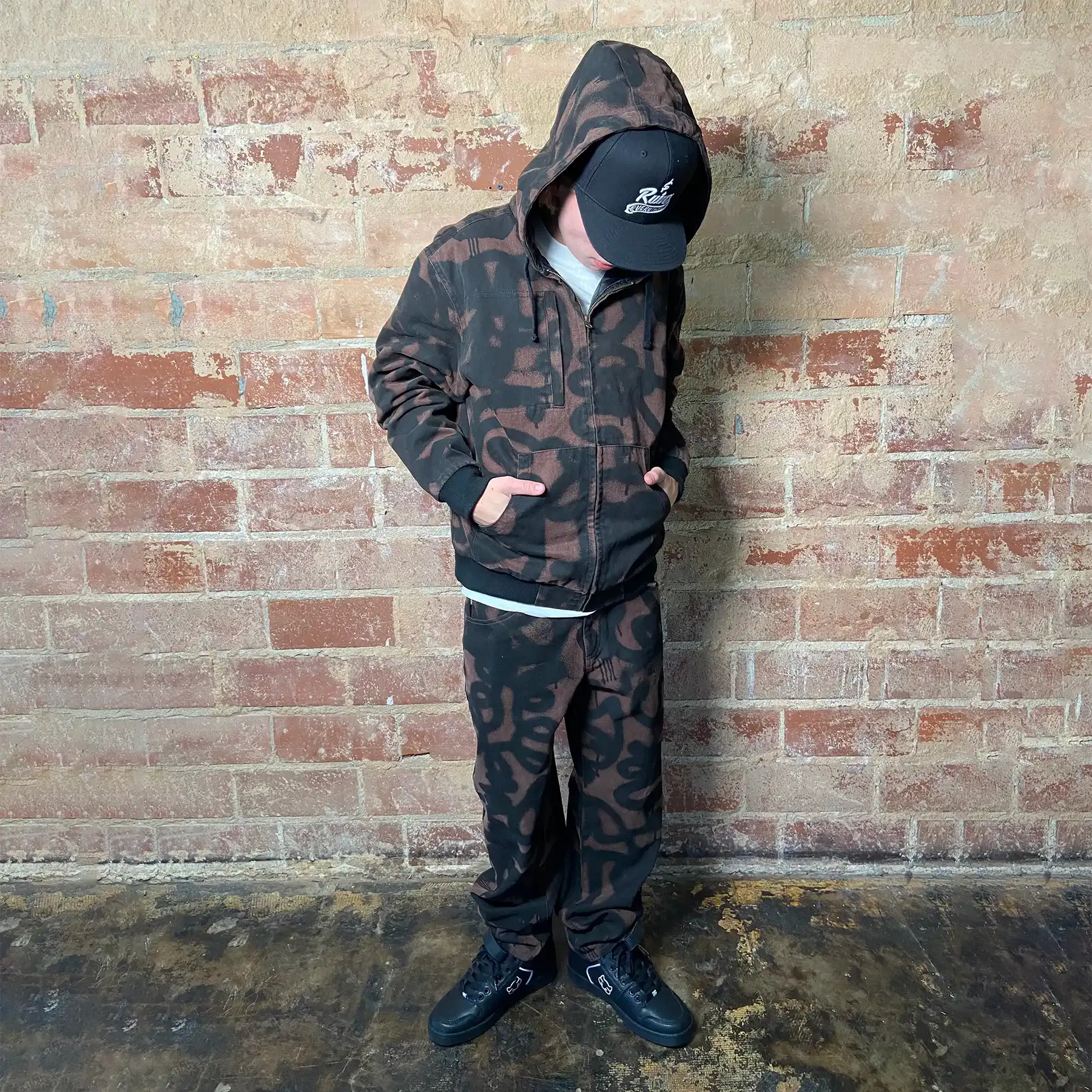 GX1000 Baggy Pant - Sprayed Brown