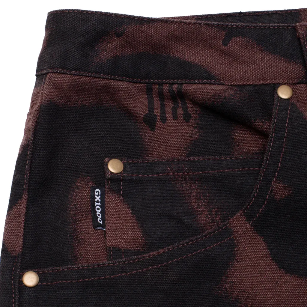 GX1000 Baggy Pant - Sprayed Brown