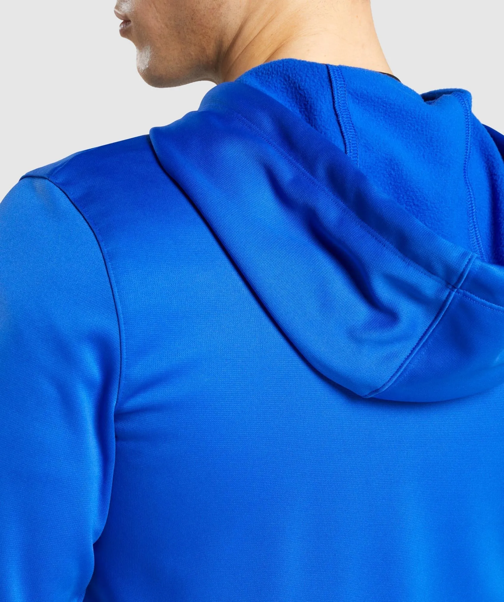 Gymshark Arrival Zip Up Hoodie - Blue