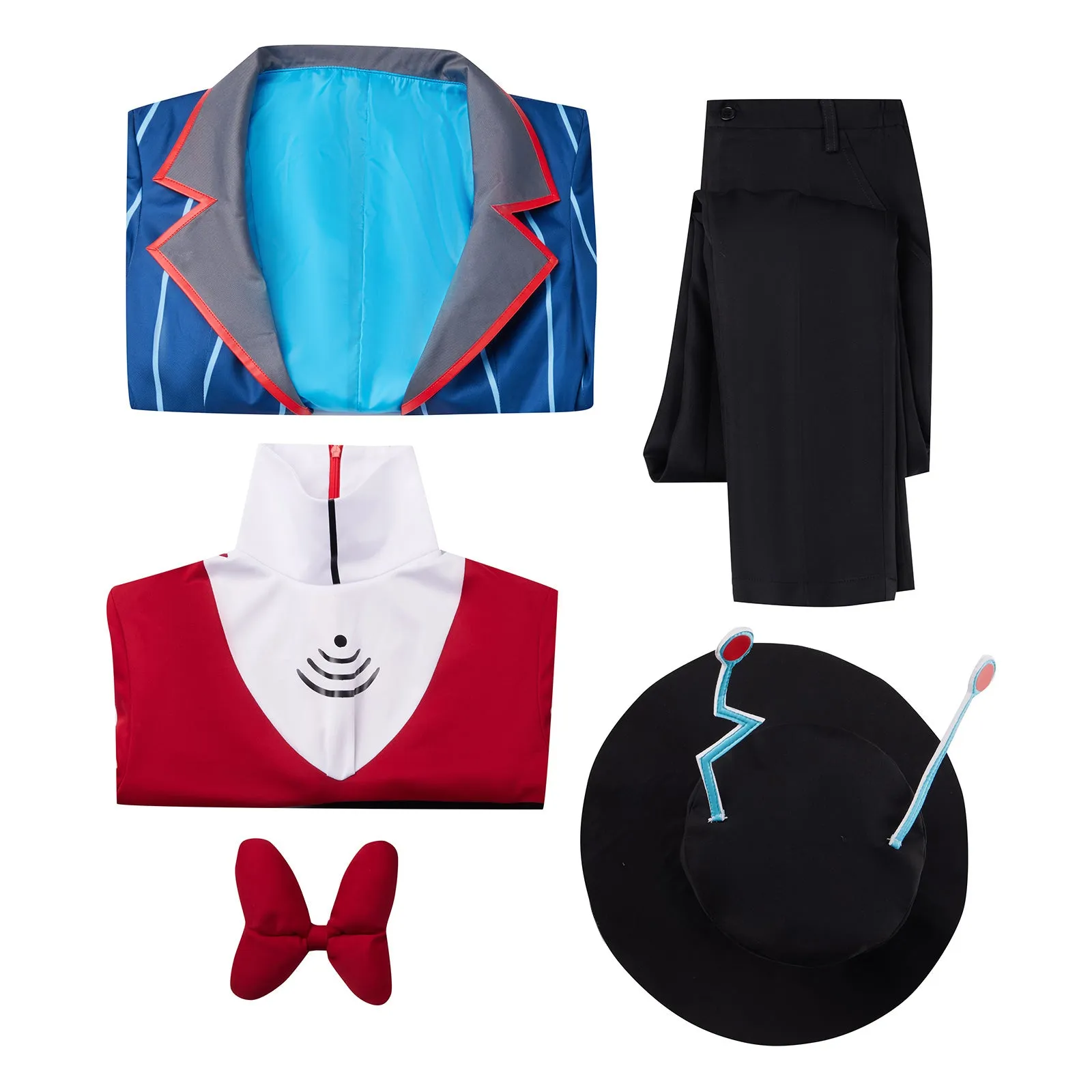 Hazbin Hotel Vox Cosplay Costume