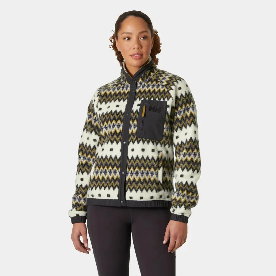 Helly Hansen Imperial Printed Pile Snap Fleece Jacket - Women's