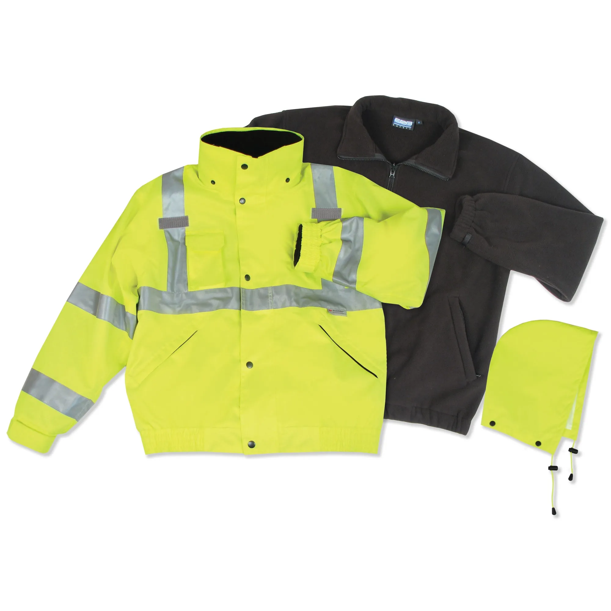 Hi-Viz Bomber Liner Jacket