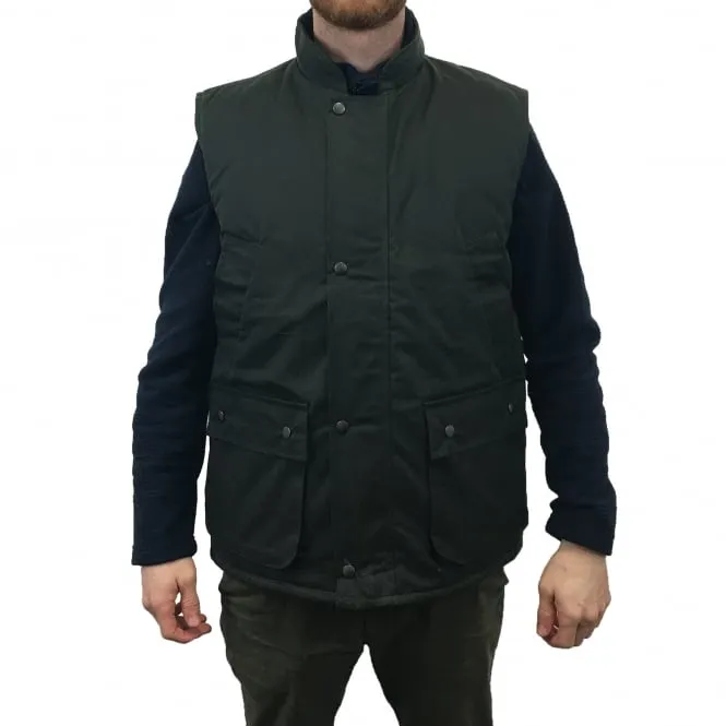 High Mount Mens Wax Quilted Body Warmer