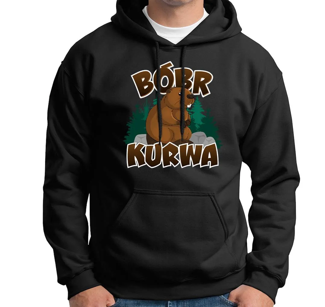 Hoodie - Bóbr Kurwa (Biber)