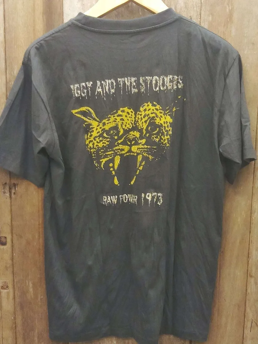 Iggy and The Stooges 'Raw Power 1973' T-Shirt: A Blend of Vintage Rock Spirit and Modern Streetwear