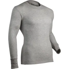 Indera Cotton Heavyweight Thermal Shirt Heather Gray X-Large