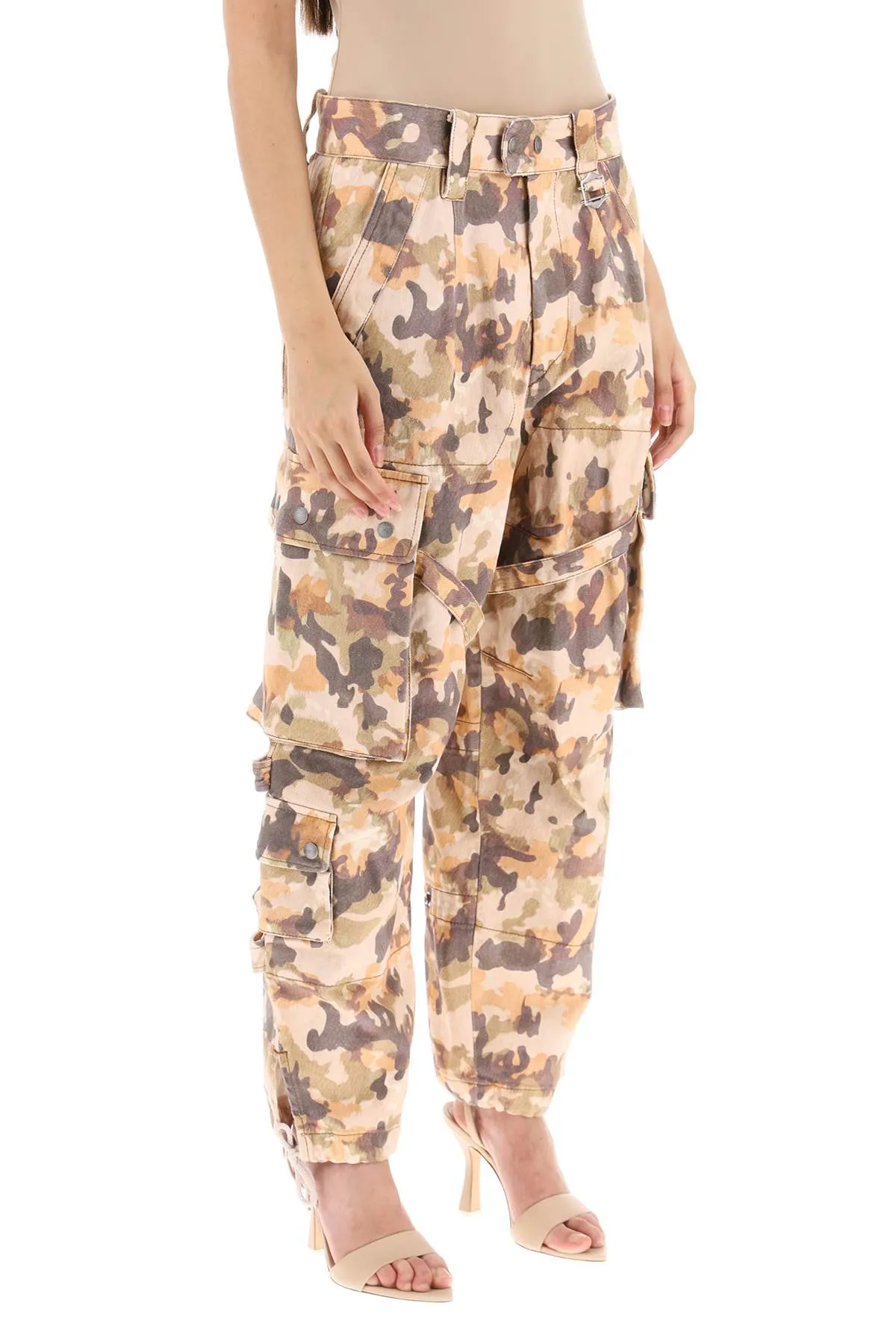 Isabel marant 'elore' camouflage cargo pants