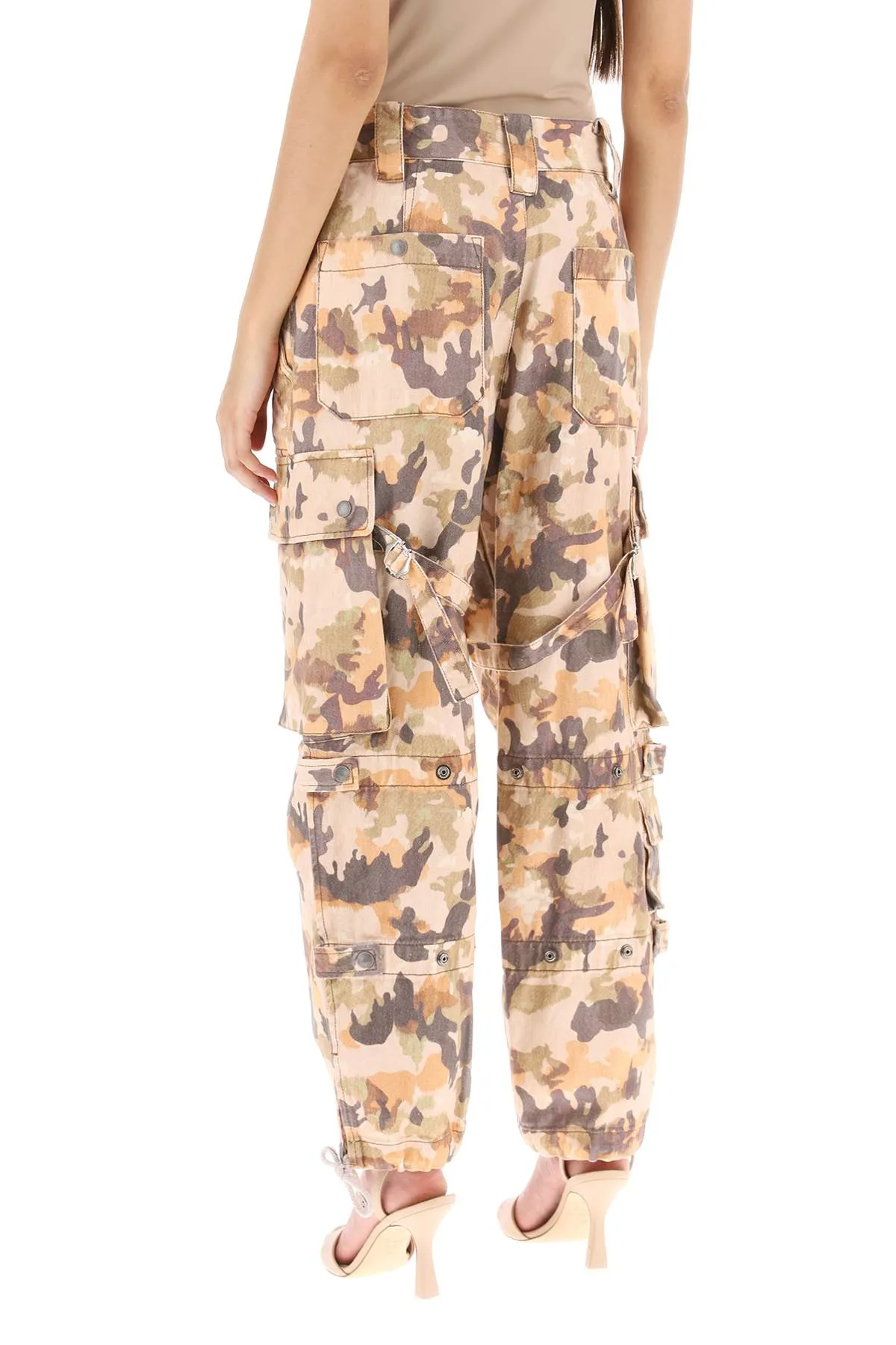 Isabel marant 'elore' camouflage cargo pants