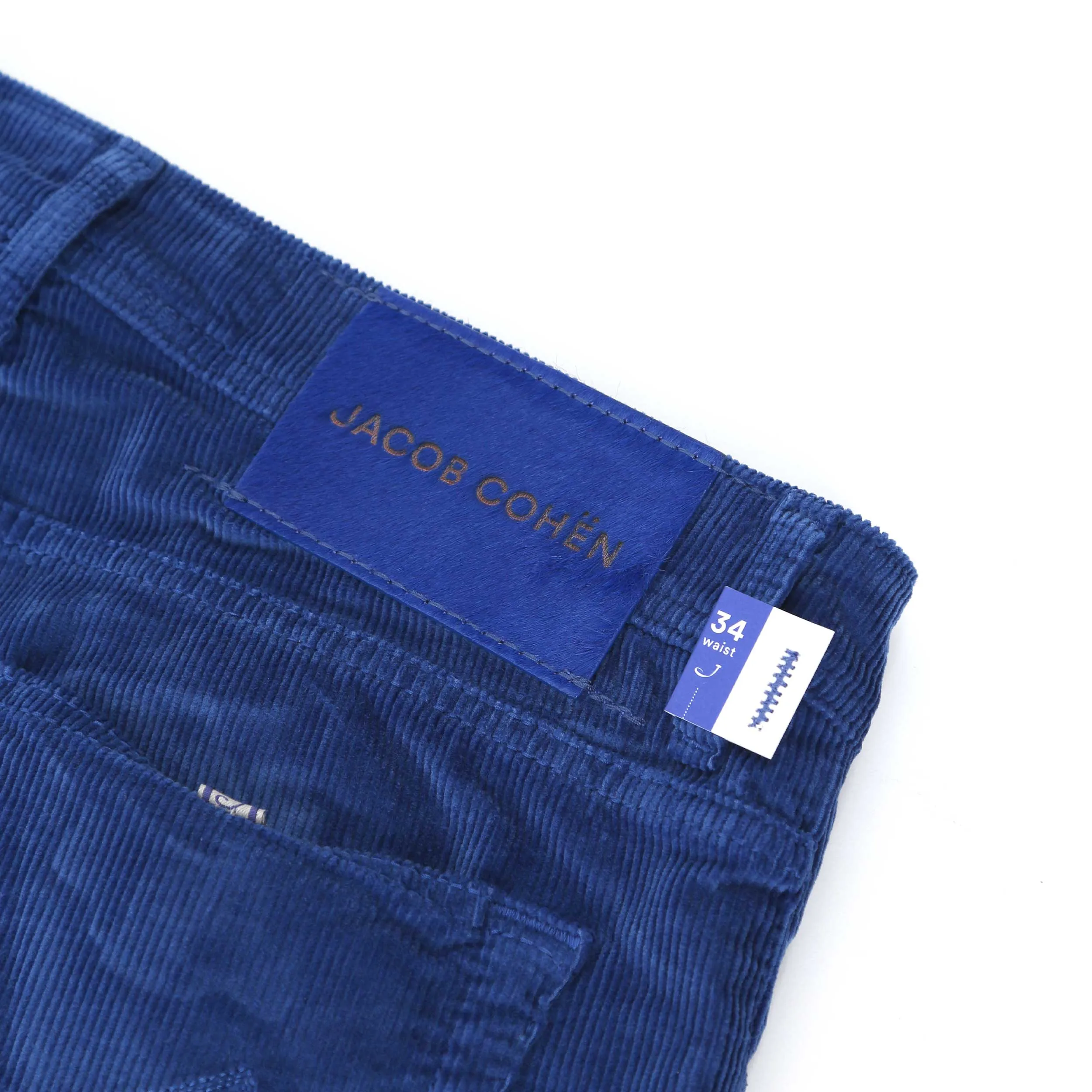 Jacob Cohen Nick Cord in Cobalt Blue