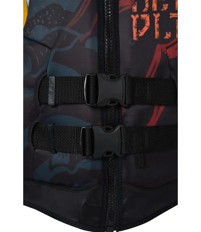 Jetpilot Rex Cause Boys Life Vest (2024) - Black