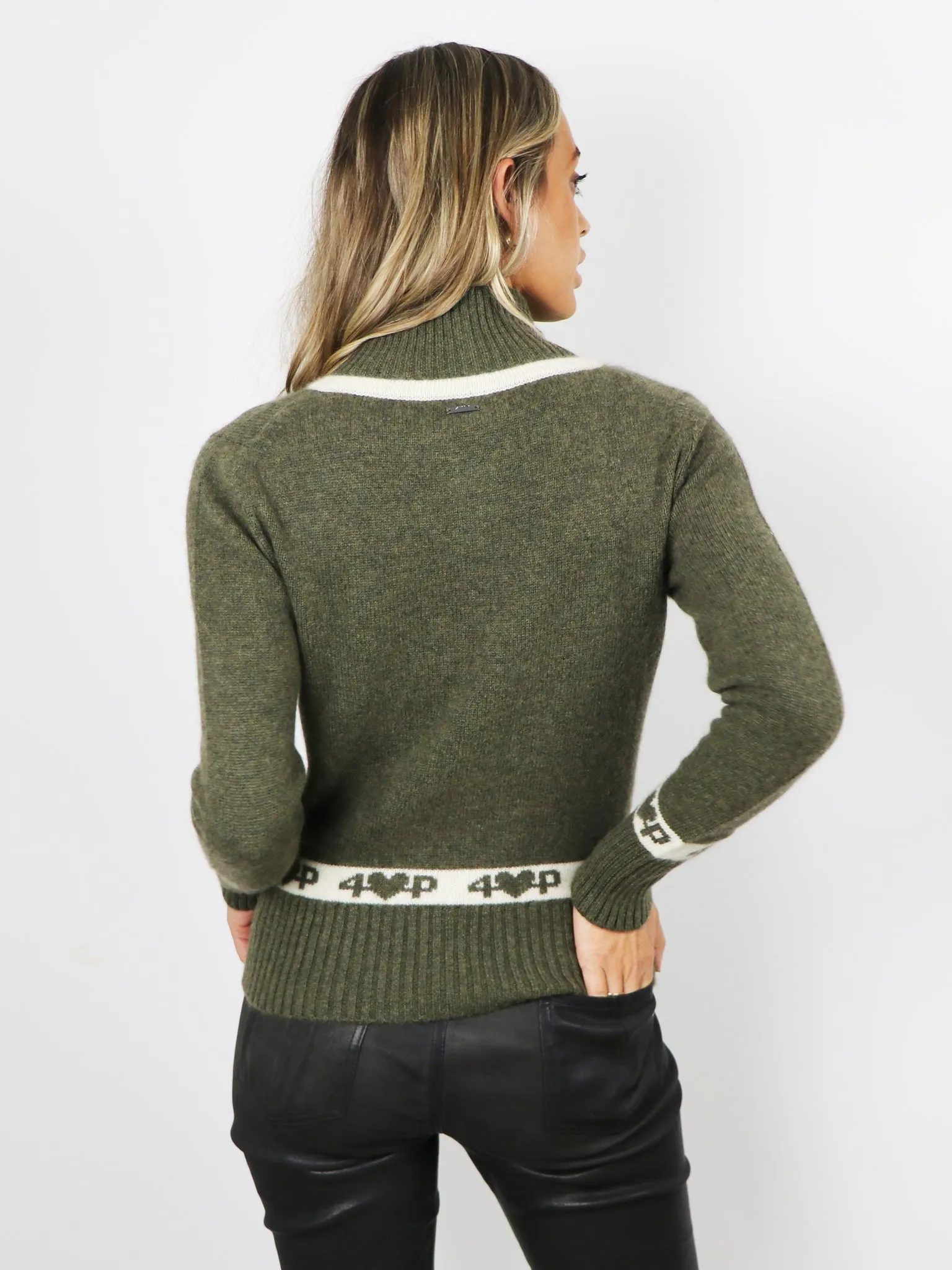 JUDY ZIP-UP SWEATER