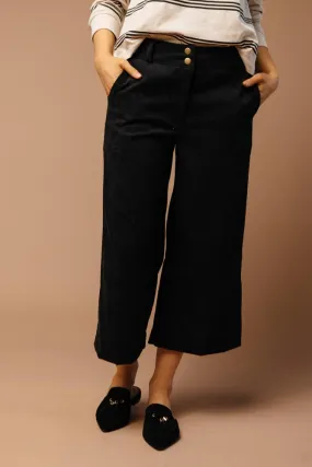 Le Roy Corduroy Pants in Black