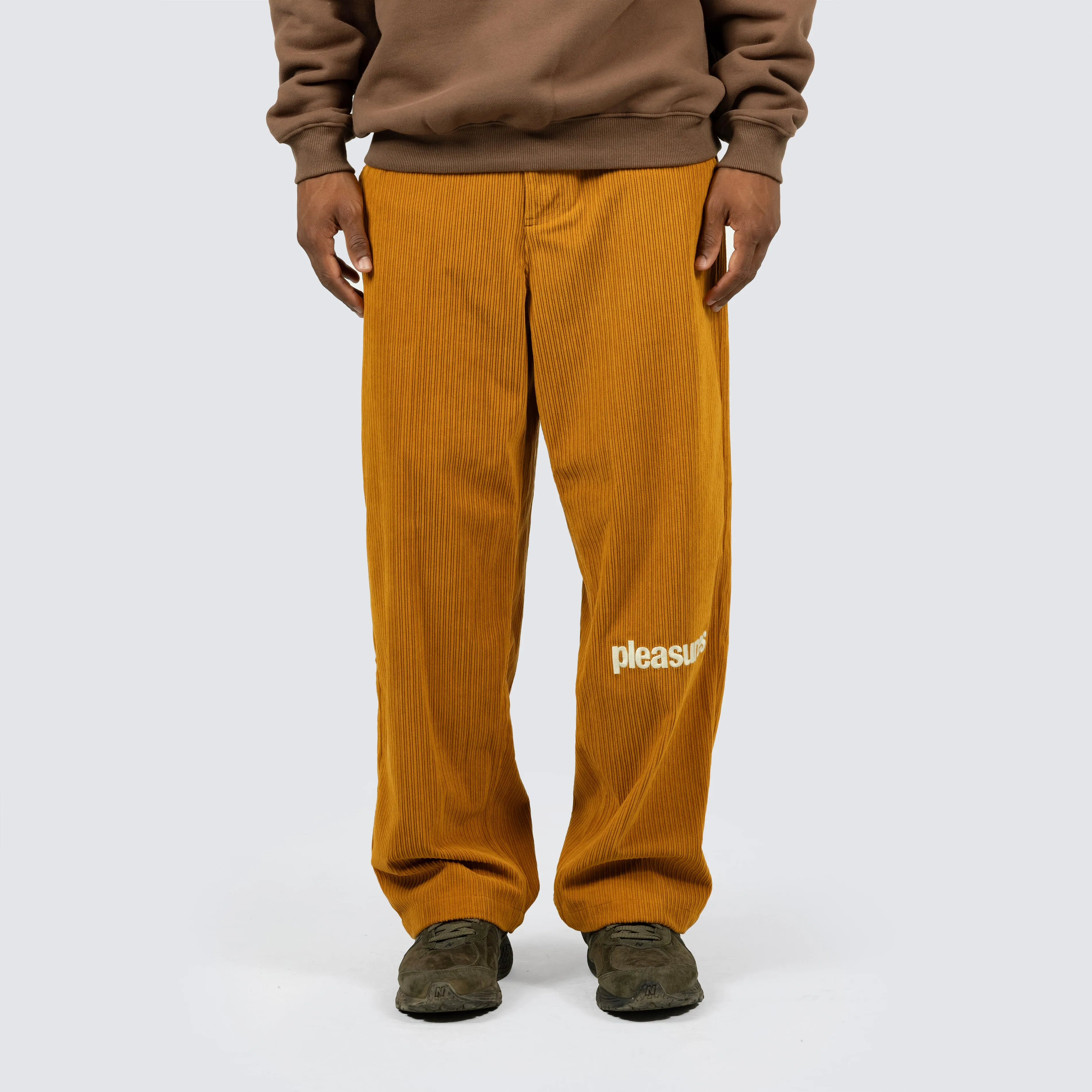 LEVY CORDUROY WIDE PANTS